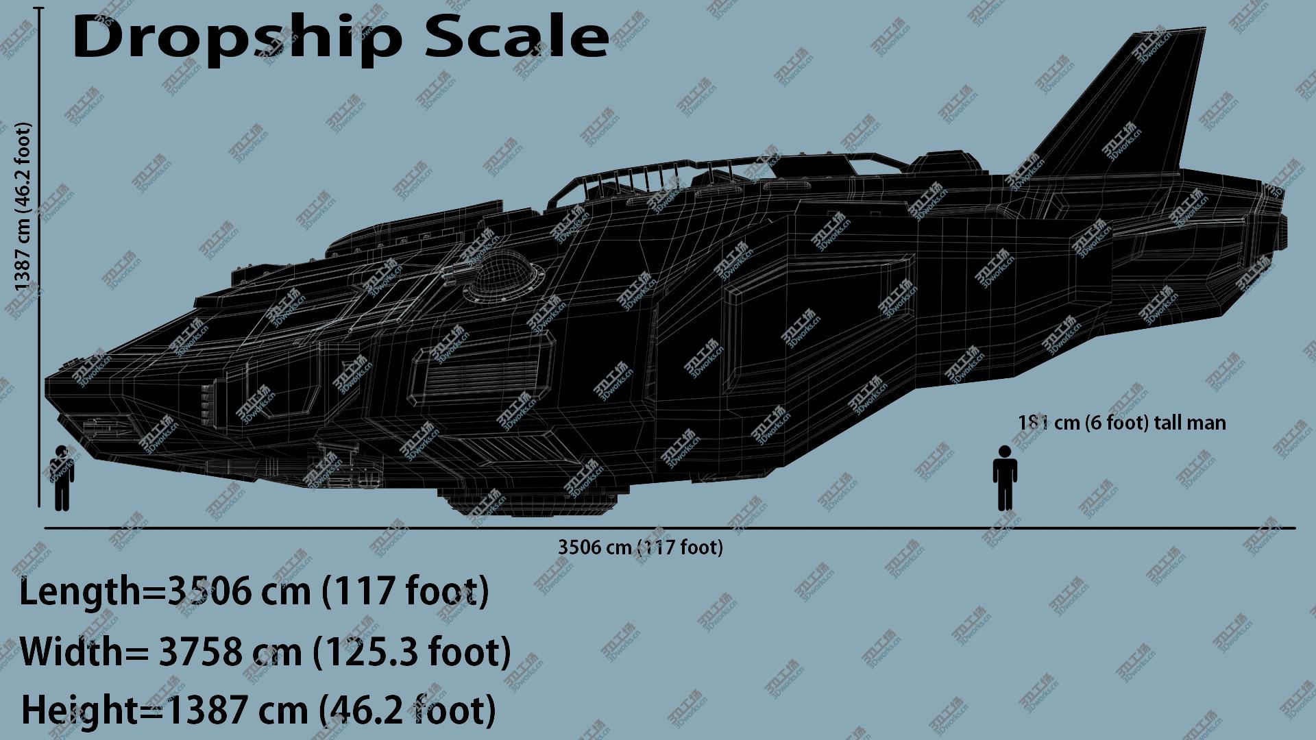 images/goods_img/20210319/3D Sci Fi Dropship model/5.jpg